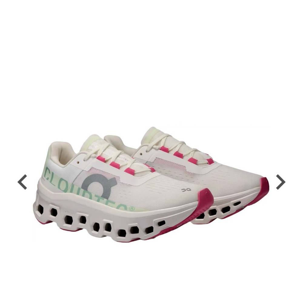 On Running Women's Cloudtec Running Shoes - White and Pink